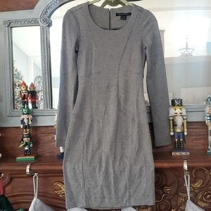 French Connection paneled zip-back mini dress